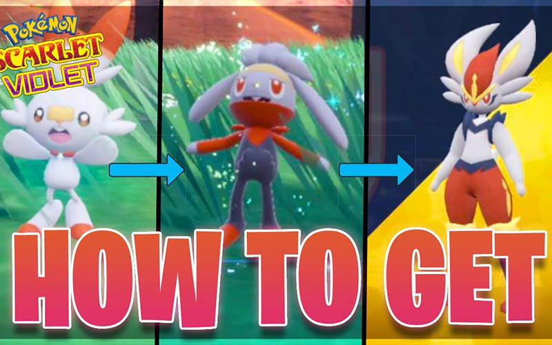 how to get cinderace in pokemon scarlet