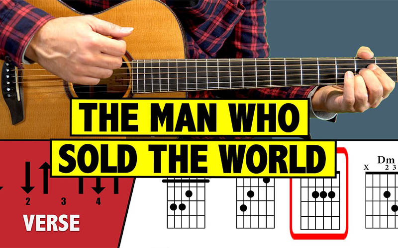 tablature the man who sold the world